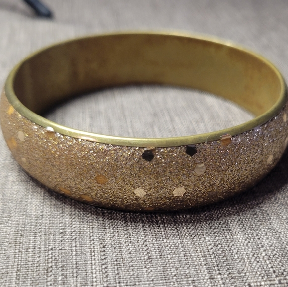 Colorful Indian Style Bangle and Earring Set - Picture 6 of 8